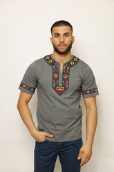 CRD GARLAND TRIBE, TSHIRT, CORADO, dark gray, men, top, tshirt, coradomoda, coradomoda.com